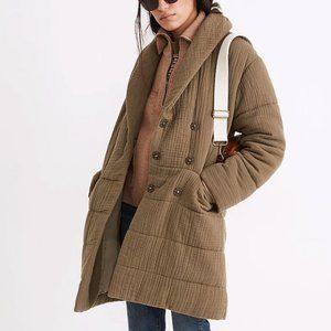 Madewell Lightspun Dumont Quilted Jacket S